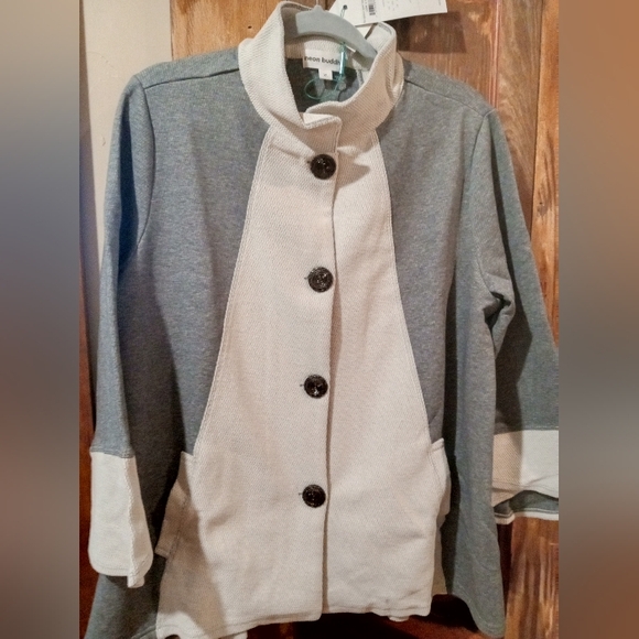 Neon Buddha Gray and White Jacket Recognition Jacket - Picture 1 of 7
